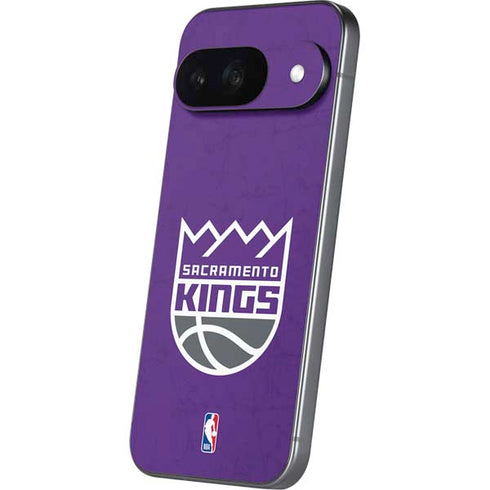 NBA Sacramento Kings Distressed Google Pixel 9 Skin